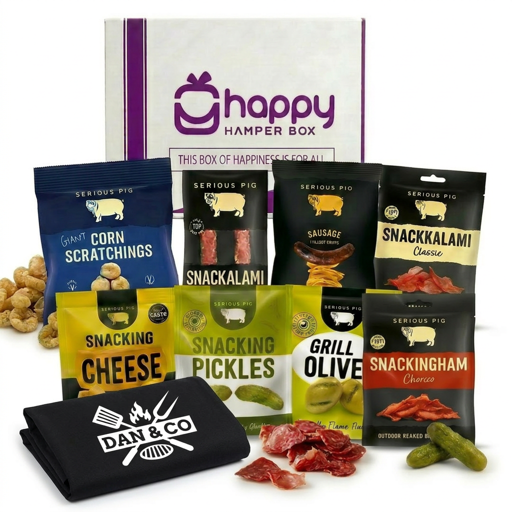 Savoury Snack Hamper with Cooking Apron